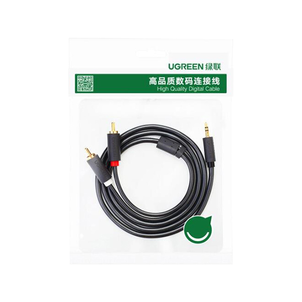 UGREEN/绿联 3.5mm转双莲花头音频线 10513 一分二 1根