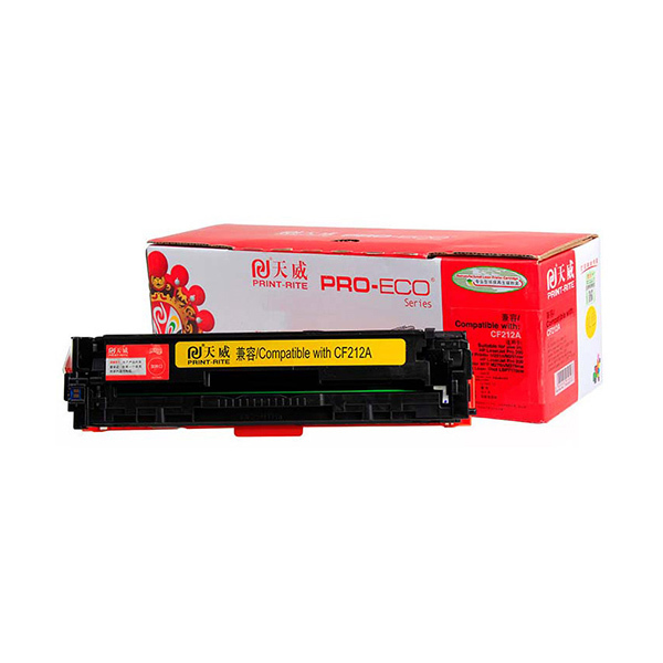 PRINT-RITE/天威 专业装硒鼓 PR-CB542A/CE322A/CF212AR 黄色 适用HP-CF212A/CE322A/CB542A 1个