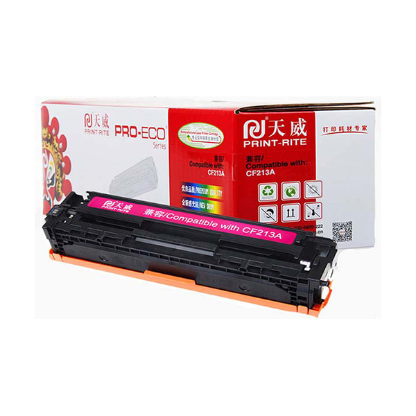 PRINT-RITE/天威 专业装硒鼓 PR-CB543A/CE323A/CF213AR 红色 适用HP-CF213A/CE323A/CB543A 1个