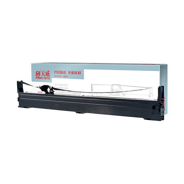 PRINT-RITE/天威 色带专业装 LQ1600K3H 黑色 20m 12.7mm(黑右扭架) 1个