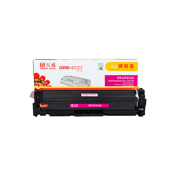 PRINT-RITE/天威 商用装硒鼓带芯片 PR-CF413A 红色 适用HP-M452(CF413A) 1个