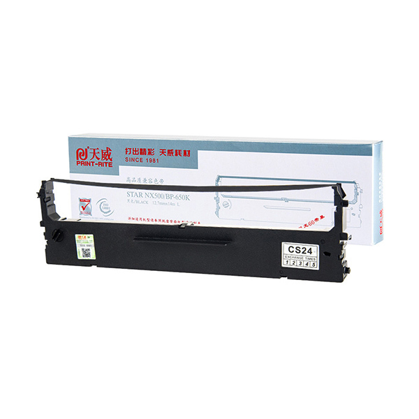 PRINT-RITE/天威 色带架 NX500/BP650K 黑色 适用STAR N×500/N×510/CS24/STAR BP650K/650KII/700K/750K/760K/IP730K/IP660KII/BP2660K 1个