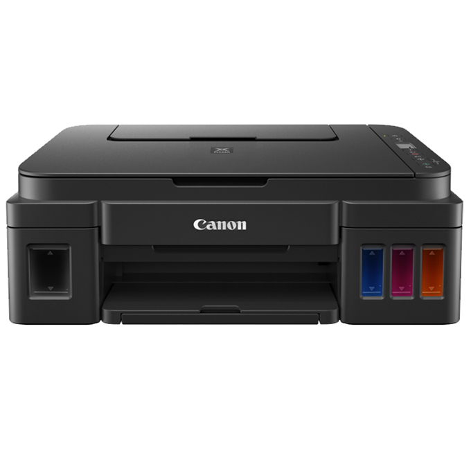 CANON/佳能 A4可加墨彩色多功能打印一体机 G2810 三合一打印复印扫描 USB/有线 适用耗材GI-890 1台