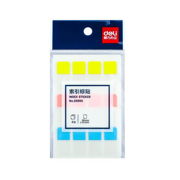 DELI/得力 索引标签贴 25905 96枚 1包