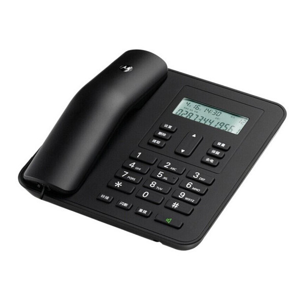 MOTOROLA/摩托罗拉 有绳电话机 CT310C 黑色 1台