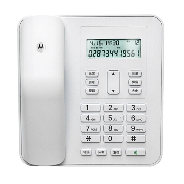 MOTOROLA/摩托罗拉 有绳电话机 CT310C 白色 1台