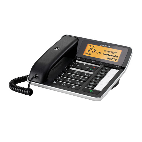 MOTOROLA/摩托罗拉 录音电话机 CT700C 黑色 1台