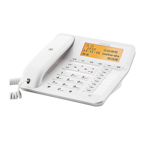 MOTOROLA/摩托罗拉 录音电话机 CT700C 白色 1台