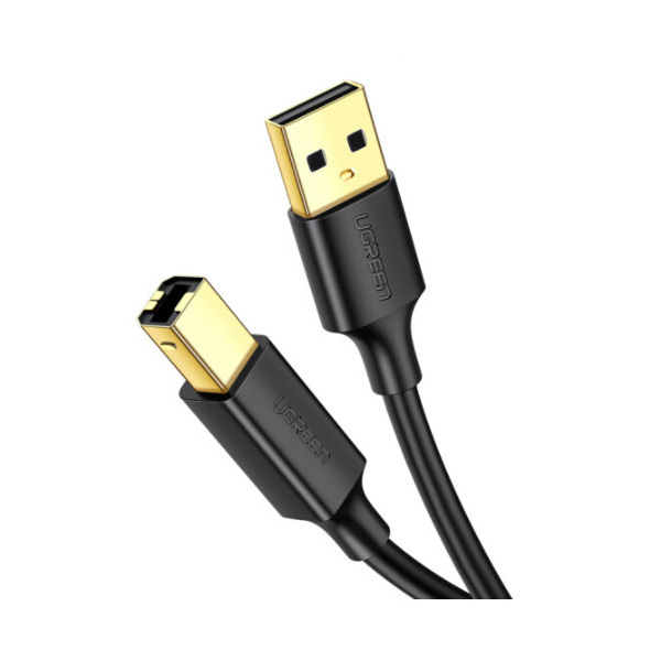 UGREEN/绿联 USB2.0高速打印机线 10351 3m 黑色 1根
