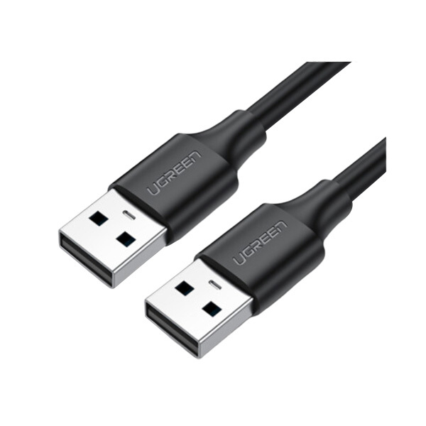 UGREEN/绿联 USB2.0数据线 10310 公对公 1.5m 黑色 1根
