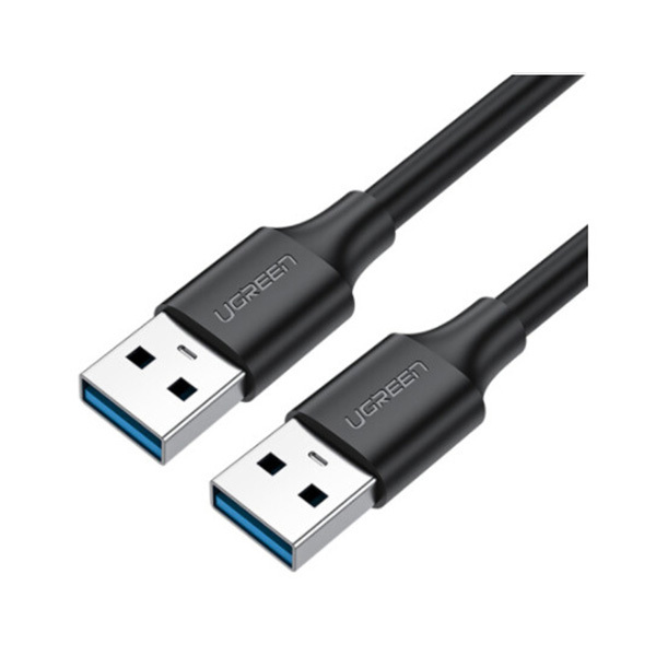UGREEN/绿联 USB3.0数据线 60525 公对公 1m 黑色 1根