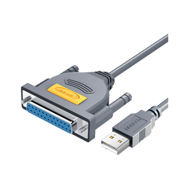 UGREEN/绿联 USB转DB25并口打印线 20224 免驱动 2m 1根