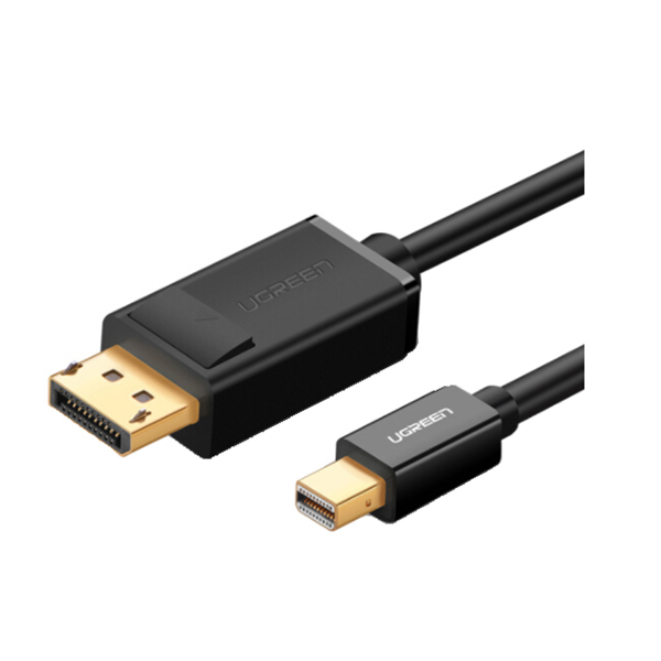 UGREEN/绿联 MiniDP转DP转换器线 10477 黑色 1.5m 1根