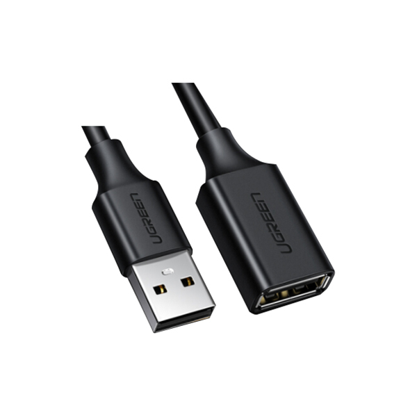 UGREEN/绿联 USB2.0延长线 10316 公对母 2m 黑色 1根