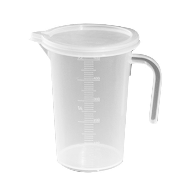 LEIGU/垒固 直把塑料量杯(带盖) S-000121 500mL 1个