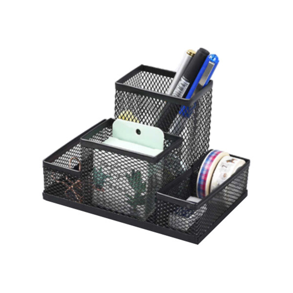 DILE/递乐 金属笔筒 2467 4格 1个