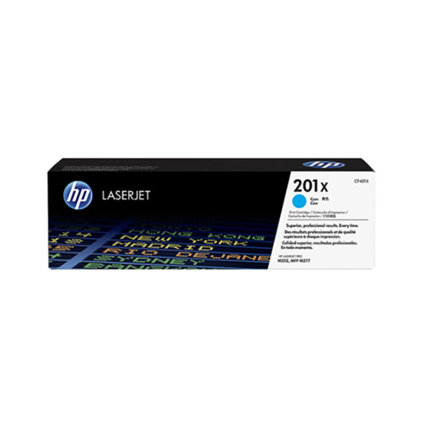 HP/惠普 高容量硒鼓 CF401X 201X 青色 适用M252/MFP/M277机型 1个