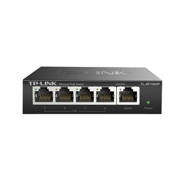 TP-LINK/普联 桌面式非网管交换机 TL-SF1005P 百兆 62W 1台