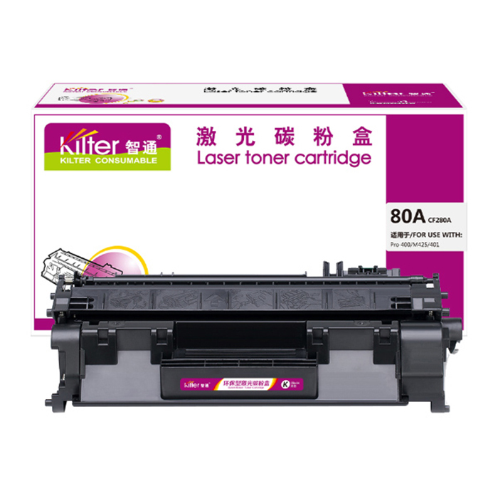 KILTER/智通 硒鼓 80A CF280A 黑色 1支