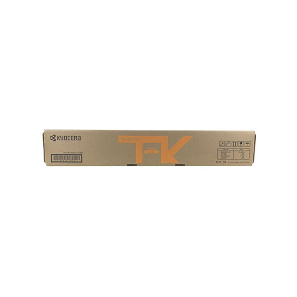 KYOCERA/京瓷 粉盒 TK-8118Y 黄色 适用于M8124cidn 1个