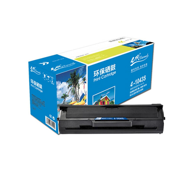 EDJD/E代经典 硒鼓 e-1043S 适用三星ML-1666/ML-1661/SCX-3201/3206/1676/1861/1865W 1个