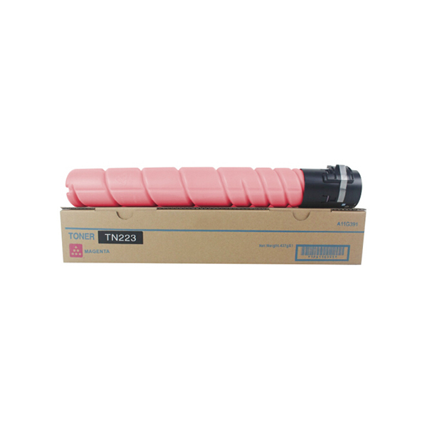 EDJD/E代经典 粉盒 e-TN223M 红色 适用柯尼卡美能达/C226/C266/震旦/ADC225碳粉盒 1个