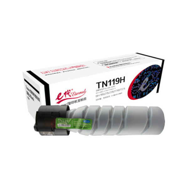 EDJD/E代经典 粉盒 e-TN119H 适用柯尼卡美能达KONICA/MINOLTA/BH195/215/235/7719/7723 1个