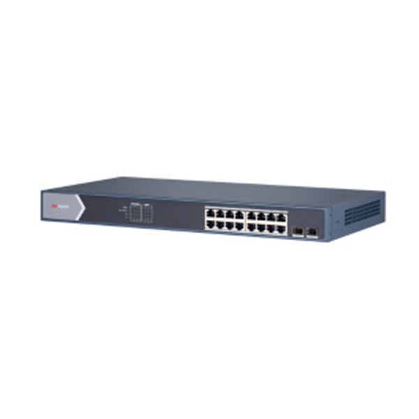 HIKVISION/海康威视 低功率系列千兆PoE交换机 DS-3E0518SP-E 18口千兆 Poe供电 1台