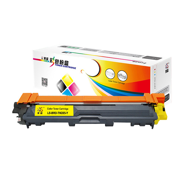 LS/莱盛 易加粉粉盒 LS-BRO-TN285-Y 黄色 适用BROTHER/HL-3150CDN/3170CDW/DCP-9020CDN/MFC-9140CDN/9340CDW 1个