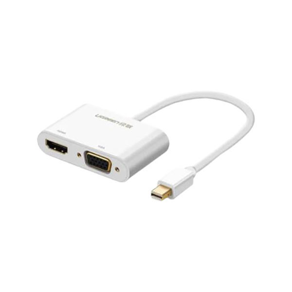 UGREEN/绿联 Mini DP转HDMI/VGA二合一转换器线 40364 1个