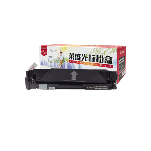 LSGB/莱盛光标 粉盒 LSGB-CF500A 黑色 适用HP M254nw/M254dw/M281fdn/M280fdw 1个