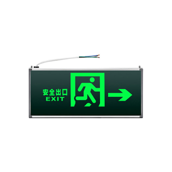 PINASTER/兀拿斯特 纳米板消防应急指示灯 M-BLZD-2LROEⅠ5WCBG 安全出口 方向向右 双面 1个