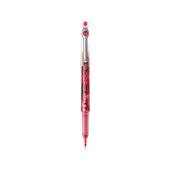 PILOT/百乐 针管中性笔 BL-P50/P500 0.5mm 红色 12支 1盒
