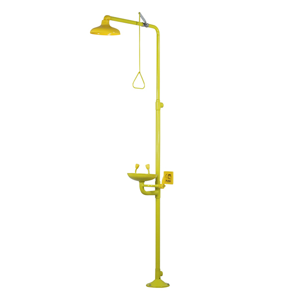 BUTIAN/补天 复合式洗眼器 BTF11-A 304不锈钢 带ABS涂层 加ABS花洒 750×300×250mm 1台