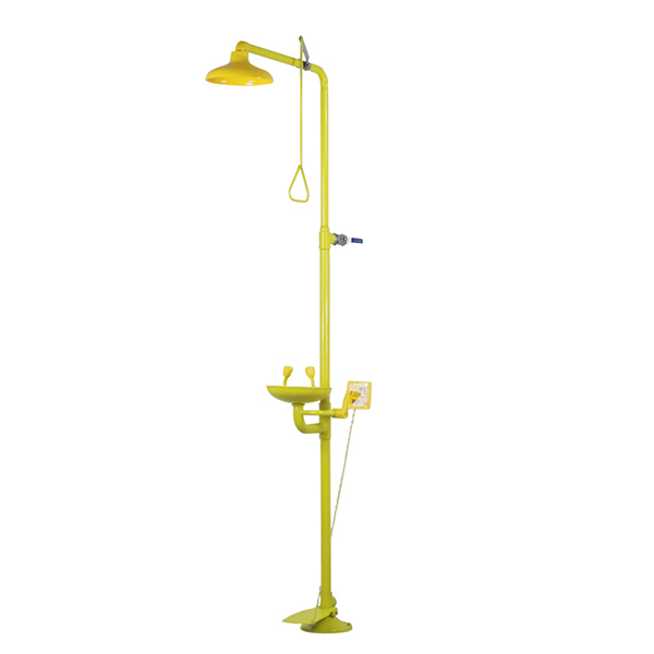 BUTIAN/补天 复合式洗眼器 BTF61-A 304不锈钢 加ABS花洒 带ABS涂层 750×300×250mm 1台