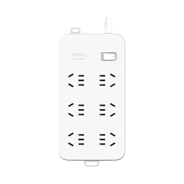 OPPLE/欧普 接线板 S03-2601-总控-6个五孔-3M 1个