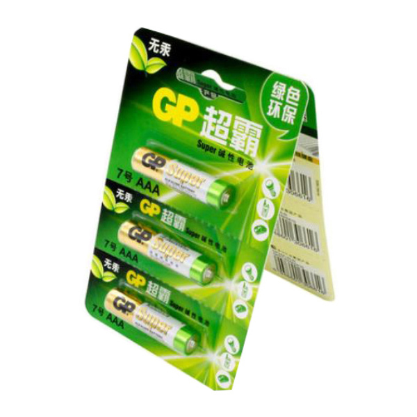 GP/超霸 Ultra碱性电池 GP24A-2IL6i 7号 6粒装 1包