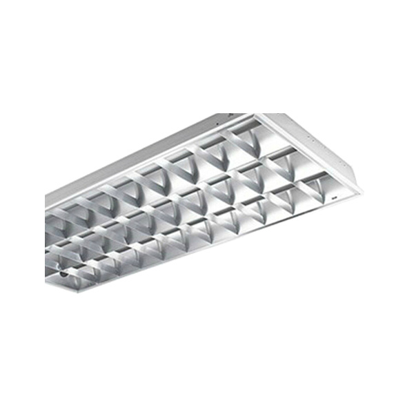 NVC/雷士 LED格栅空灯盘 NDL413SIS 嵌入式 灯具尺寸1198×598mm 开孔尺寸1185×585mm 适配AC220V 3×18W 双端T8 LED日光灯管 1套