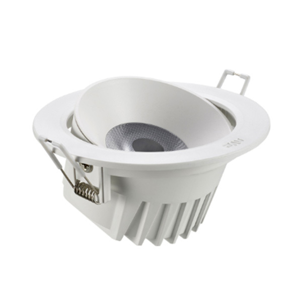 NVC/雷士 LED嵌入式天花灯 NLED100C 7W -4000K/24° 99 AC220V 灯具尺寸φ115×50mm 开孔尺寸φ95mm 半光白 1套