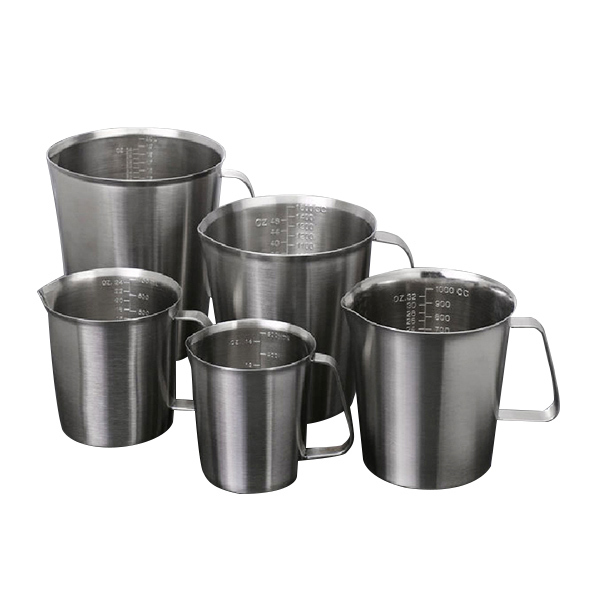LEIGU/垒固 大口型不锈钢量杯 W-004814-1 1.5L 1个