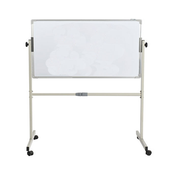 QXSIGN/标识牌专家 可移动支架式办公白板 QSC101K 120×150cm 平整光滑 支持反复擦写 1块