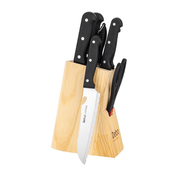 DEBO/德铂 恩斯贝格刀具8件套 DEP-62 马氏体型不锈钢 包装155×105×316mm 1套