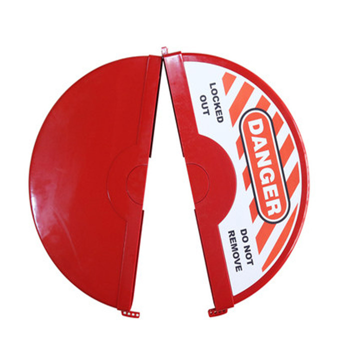 QXSIGN/标识牌专家 工业安全锁具 QSD132F 适用阀门φ330~457mm 1个
