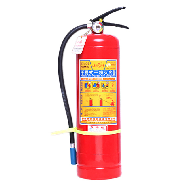 XINGZHEAN/星浙安 手提式干粉灭火器 MFZ/ABC4型 4kg 1个