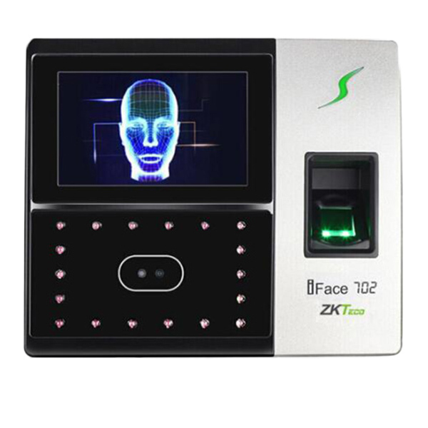 ZKTECO/熵基 人脸识别考勤终端 iFace702-S 带IC卡模块 可刷IC卡 1台