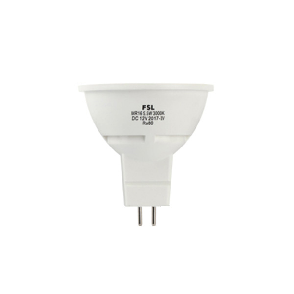 FSL/佛山照明 LED灯杯 超炫系列 灯杯 MR16 GU5.3 DC12V 5.5W 3000K 黄光 1只