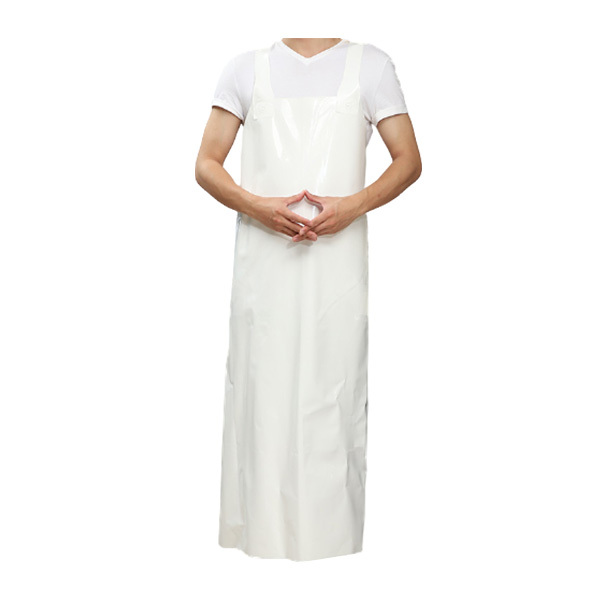 XYFH/轩延防护 TPU背带式防水围裙110cm WQ208 均码 白色 约110cm 1条