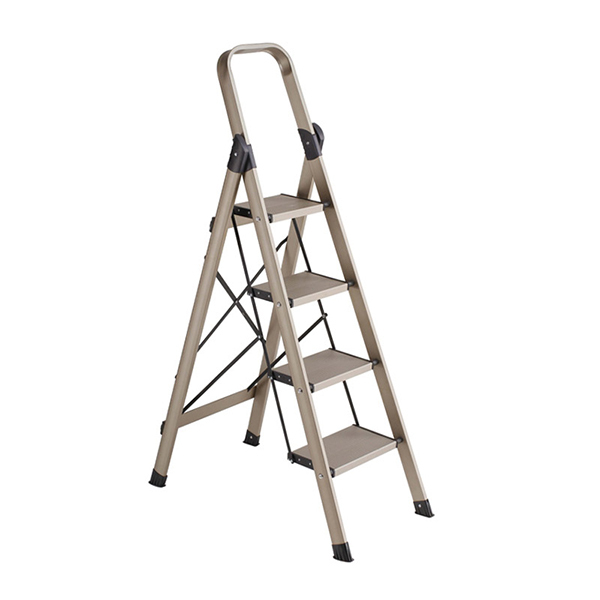 AP/奥鹏 四层家用铝梯 AP-92374W 平台高度970mm 额定载荷150kg 踏步间距240mm 1架