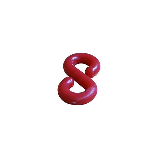 SAFEWARE/安赛瑞 塑料链条S扣 10551 中号 适用链条宽度8mm 40个 1包