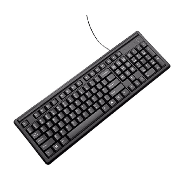 HP/惠普 有线键盘 K100 USB 黑色 1套